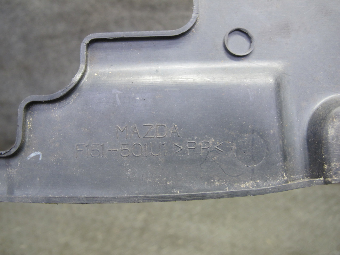 04-08 Mazda RX8 1.3L Engine Upper Radiator Support Cover Trim Panel OEM