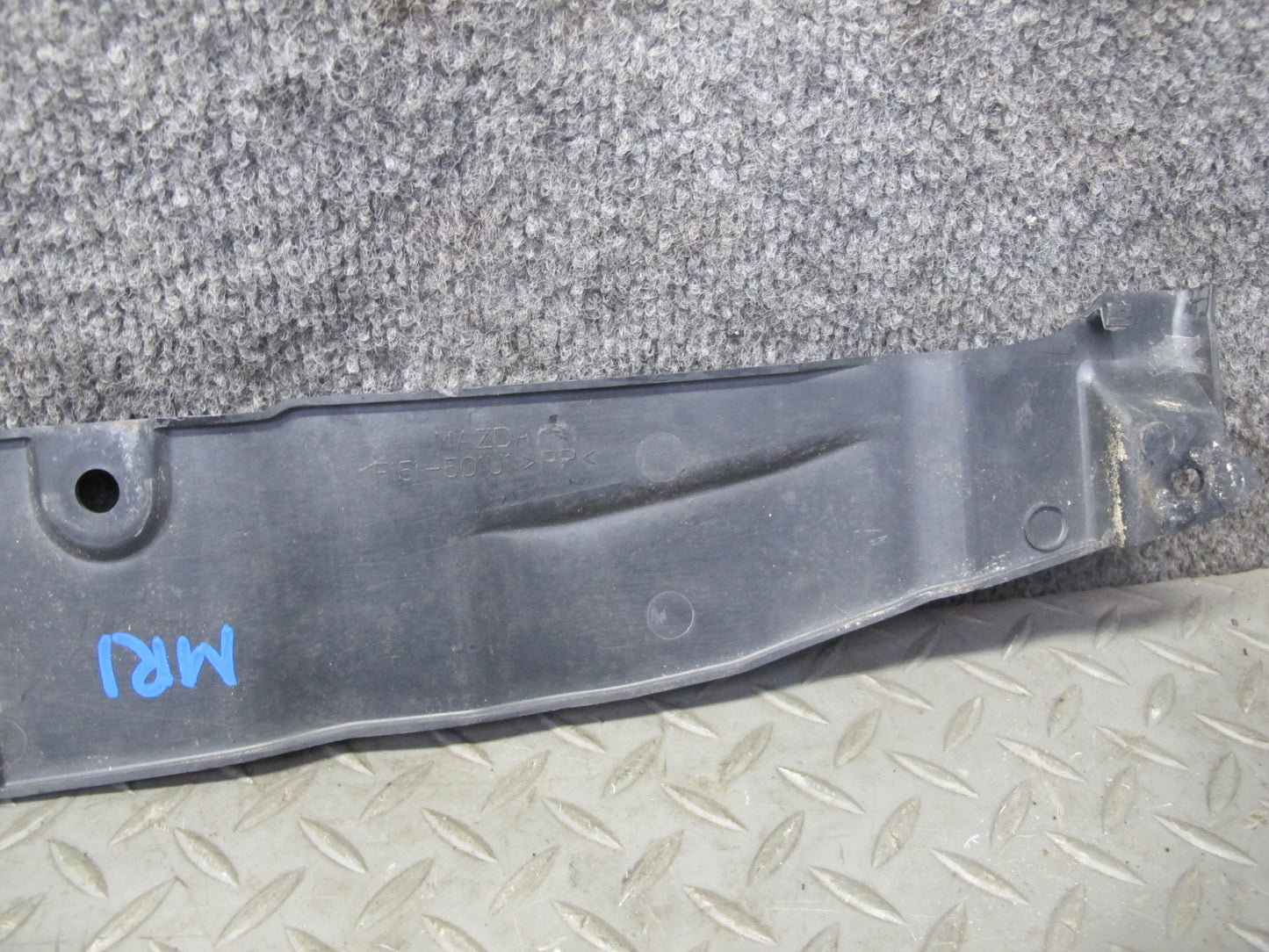 04-08 Mazda RX8 1.3L Engine Upper Radiator Support Cover Trim Panel OEM
