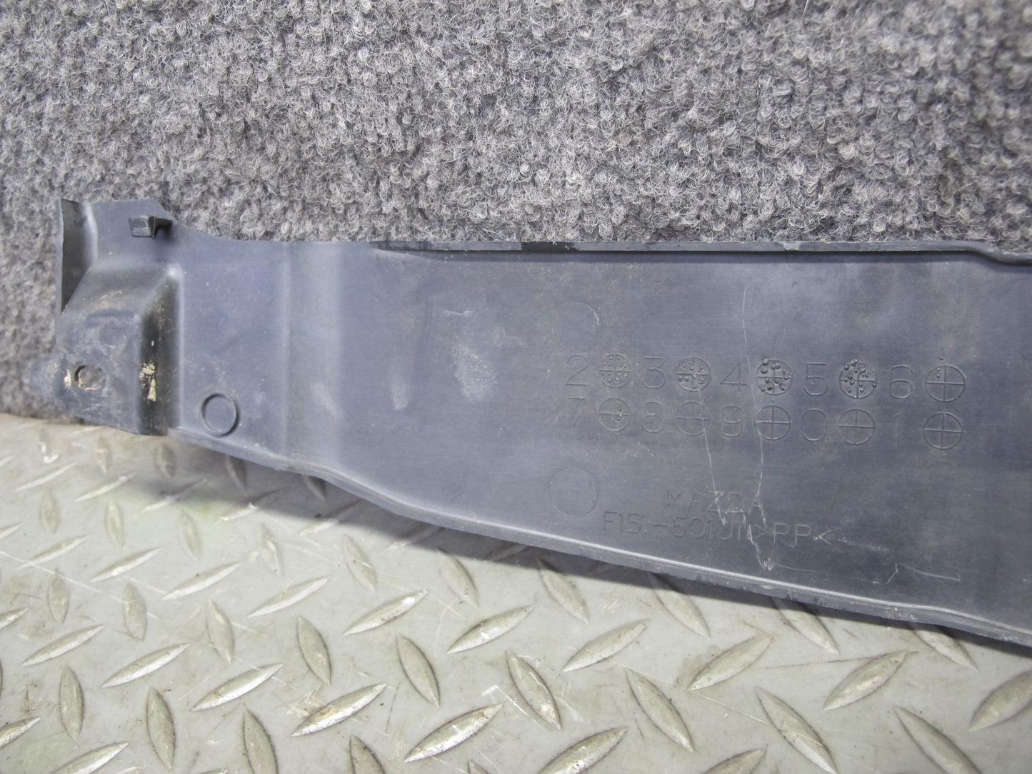 04-08 Mazda RX8 1.3L Engine Upper Radiator Support Cover Trim Panel OEM