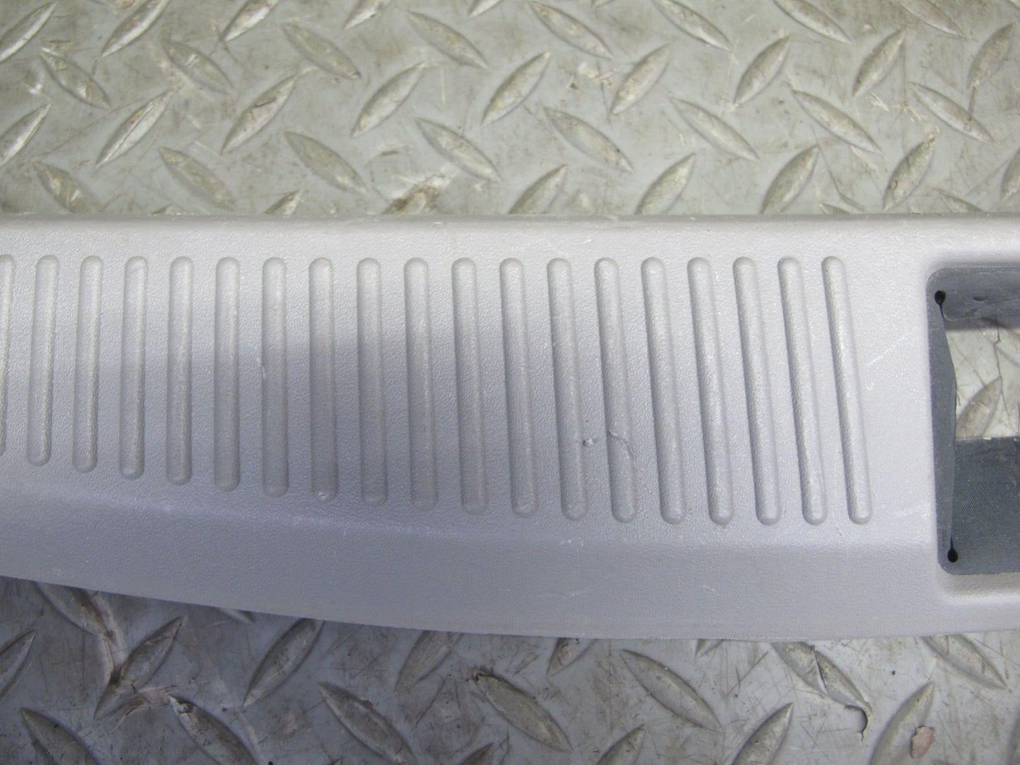 02-10 Lexus SC430 UZZ40L Rear Trunk Floor Finish Sill Scuff Plate Trim Panel OEM