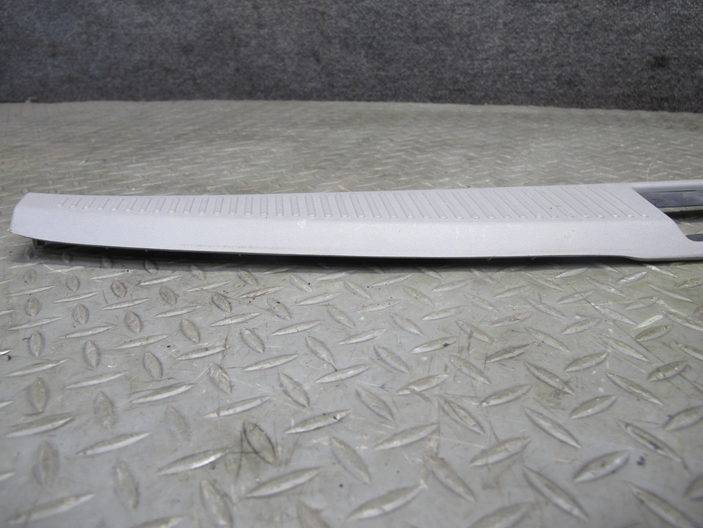 02-10 Lexus SC430 UZZ40L Rear Trunk Floor Finish Sill Scuff Plate Trim Panel OEM