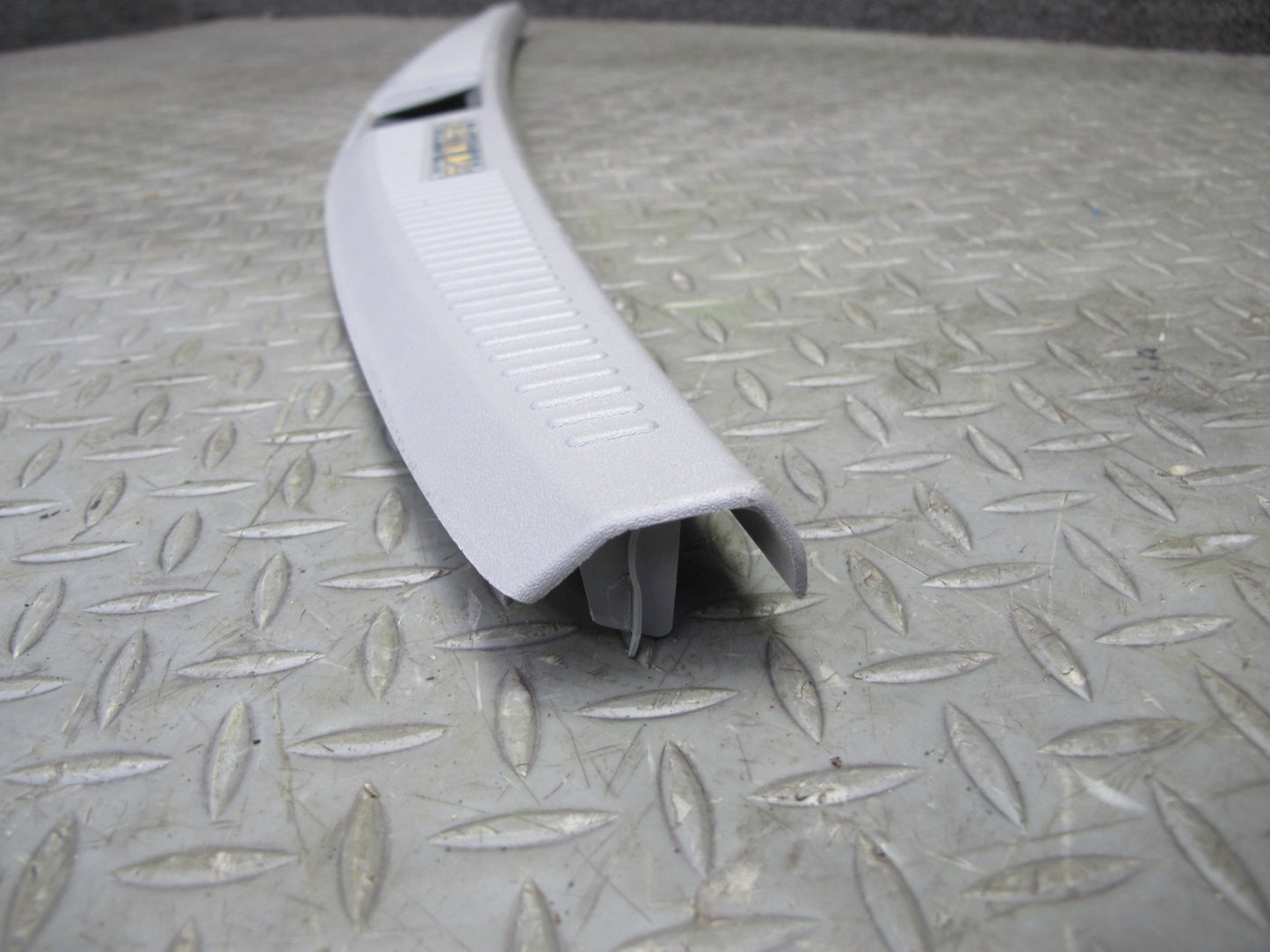 02-10 Lexus SC430 UZZ40L Rear Trunk Floor Finish Sill Scuff Plate Trim Panel OEM