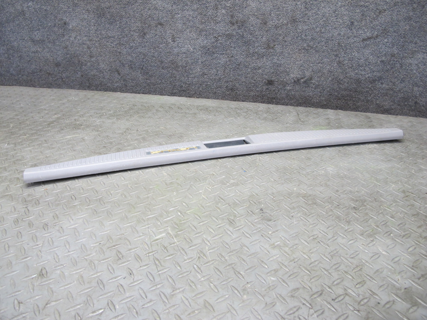 02-10 Lexus SC430 UZZ40L Rear Trunk Floor Finish Sill Scuff Plate Trim Panel OEM