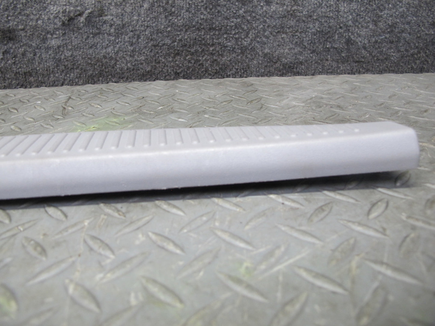 02-10 Lexus SC430 UZZ40L Rear Trunk Floor Finish Sill Scuff Plate Trim Panel OEM