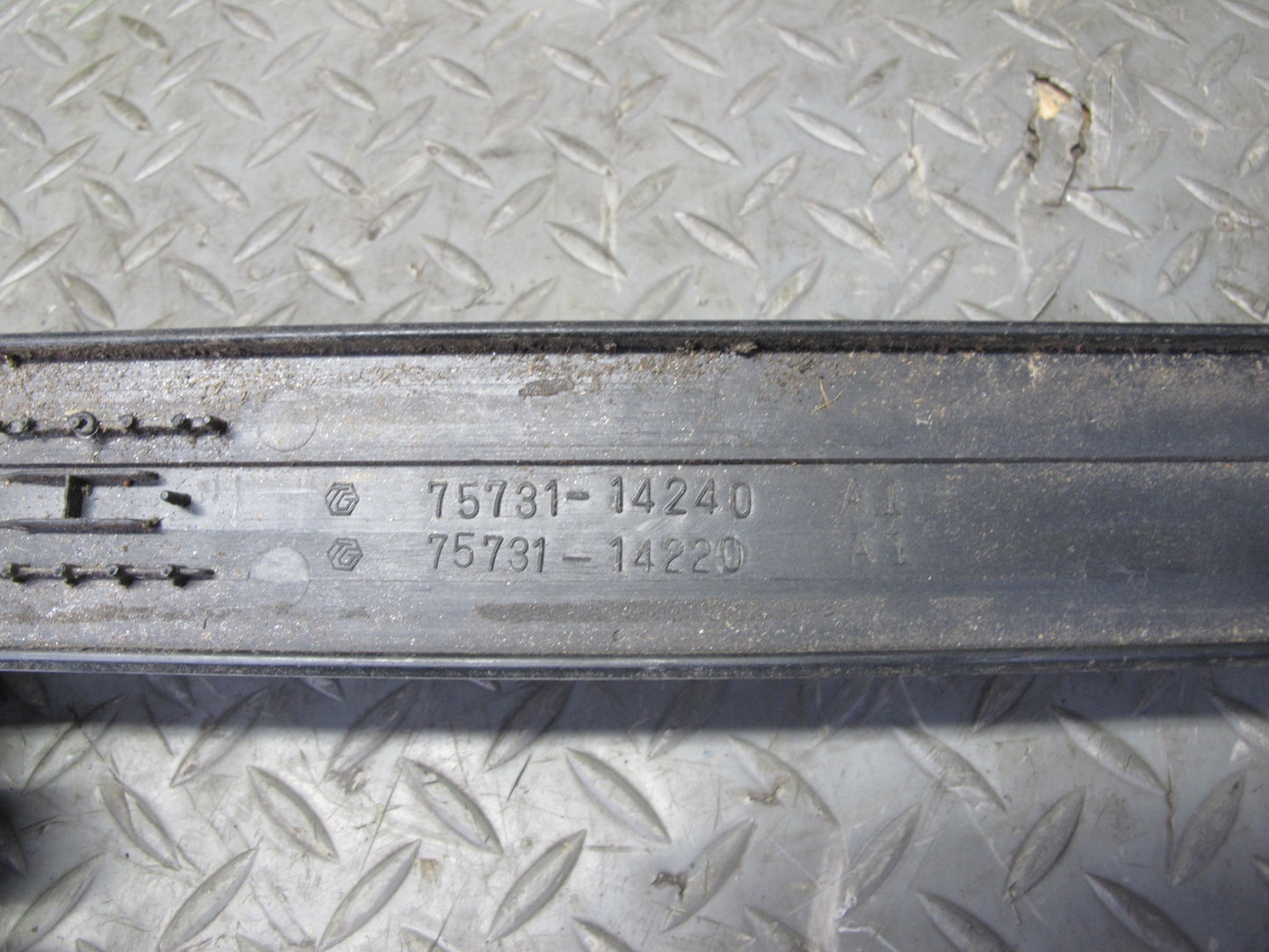 89-92 Toyota Supra MA70L Front Right Passenger Door Molding Trim Strip OEM