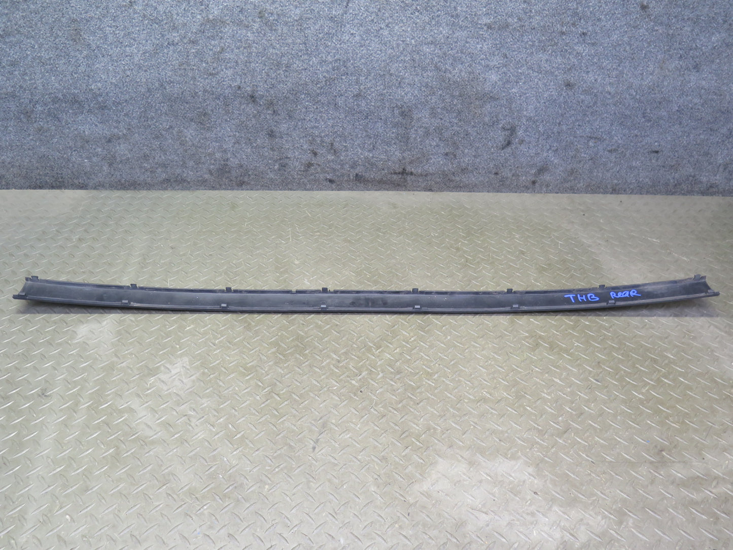 94-99 BMW E36 328iC Convertible Set of 3 Rear Bumper Trim Strip Molding OEM