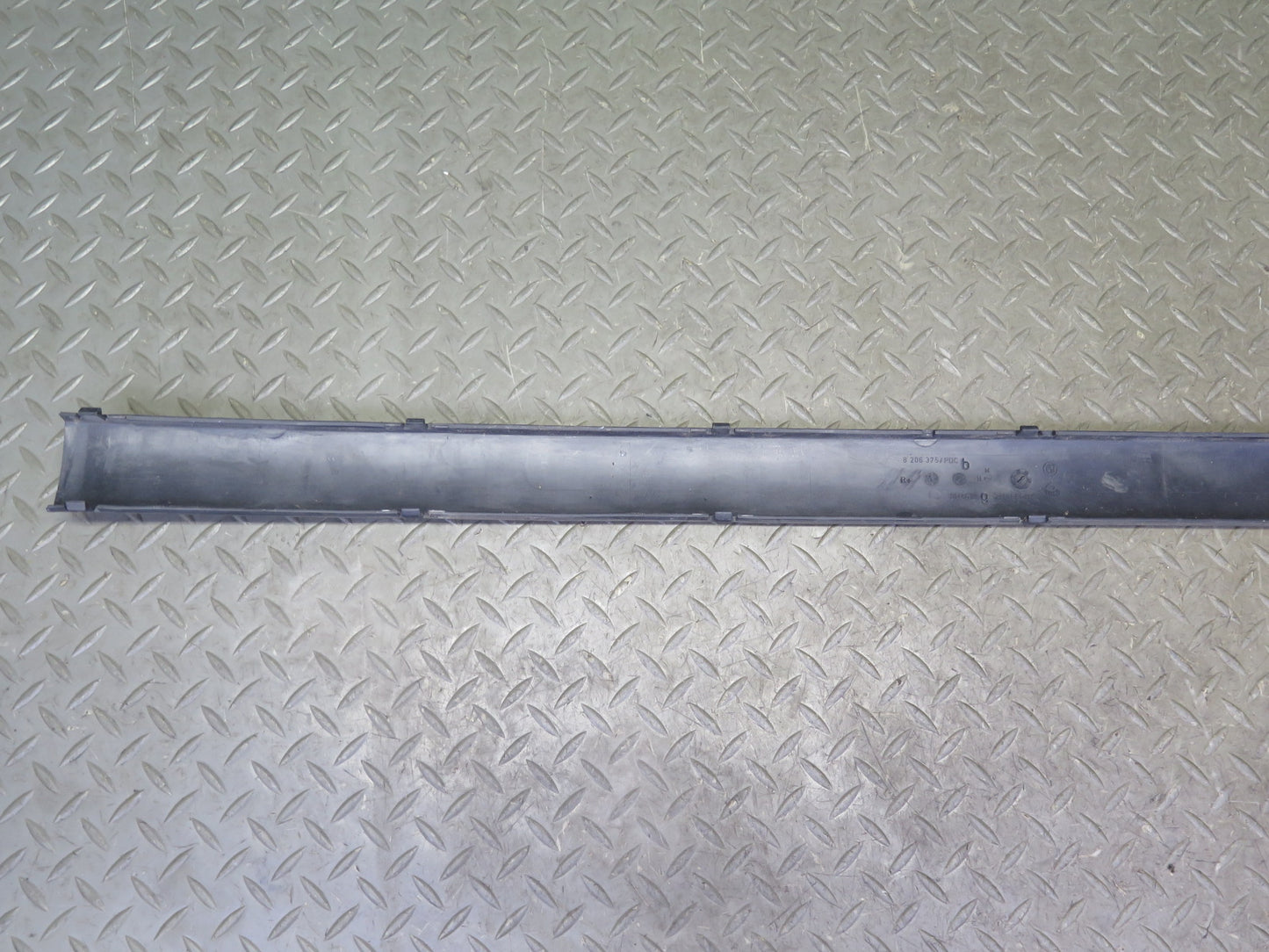 94-99 BMW E36 328iC Convertible Set of 3 Rear Bumper Trim Strip Molding OEM