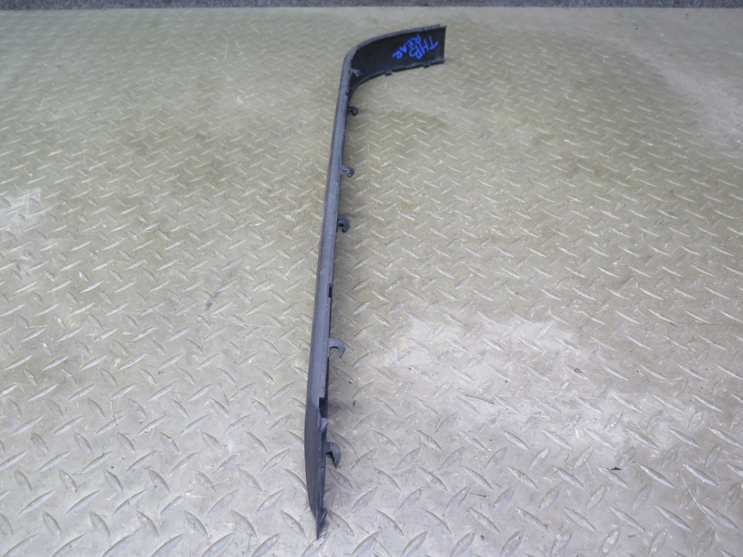 94-99 BMW E36 328iC Convertible Set of 3 Rear Bumper Trim Strip Molding OEM