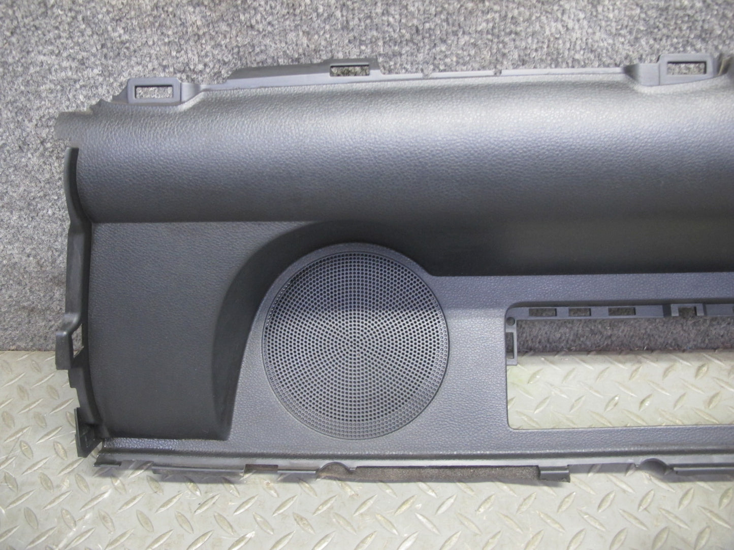 04-09 Nissan Z33 350Z Convert Rear Shelf Speaker Trim Cover Panel Black OEM