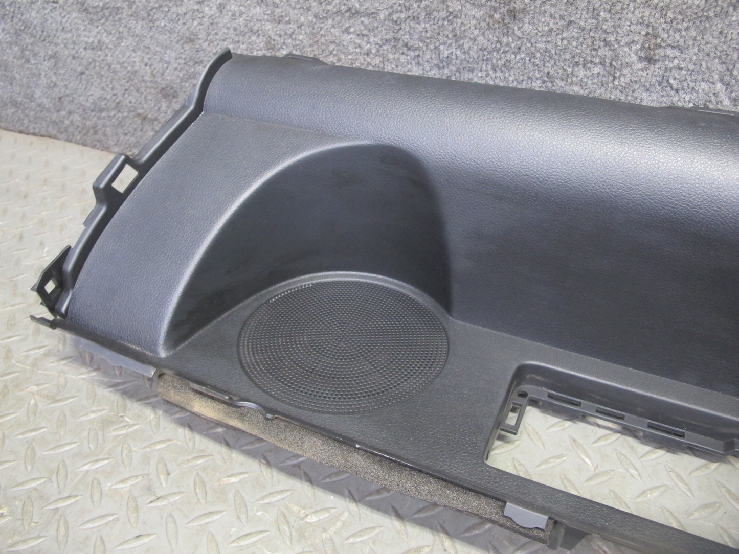 04-09 Nissan Z33 350Z Convert Rear Shelf Speaker Trim Cover Panel Black OEM