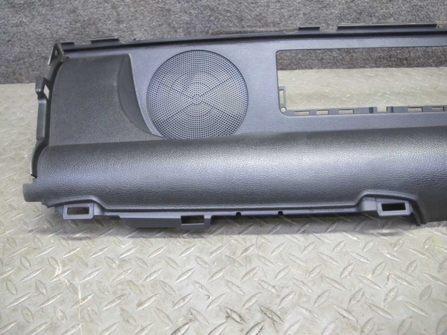 04-09 Nissan Z33 350Z Convert Rear Shelf Speaker Trim Cover Panel Black OEM