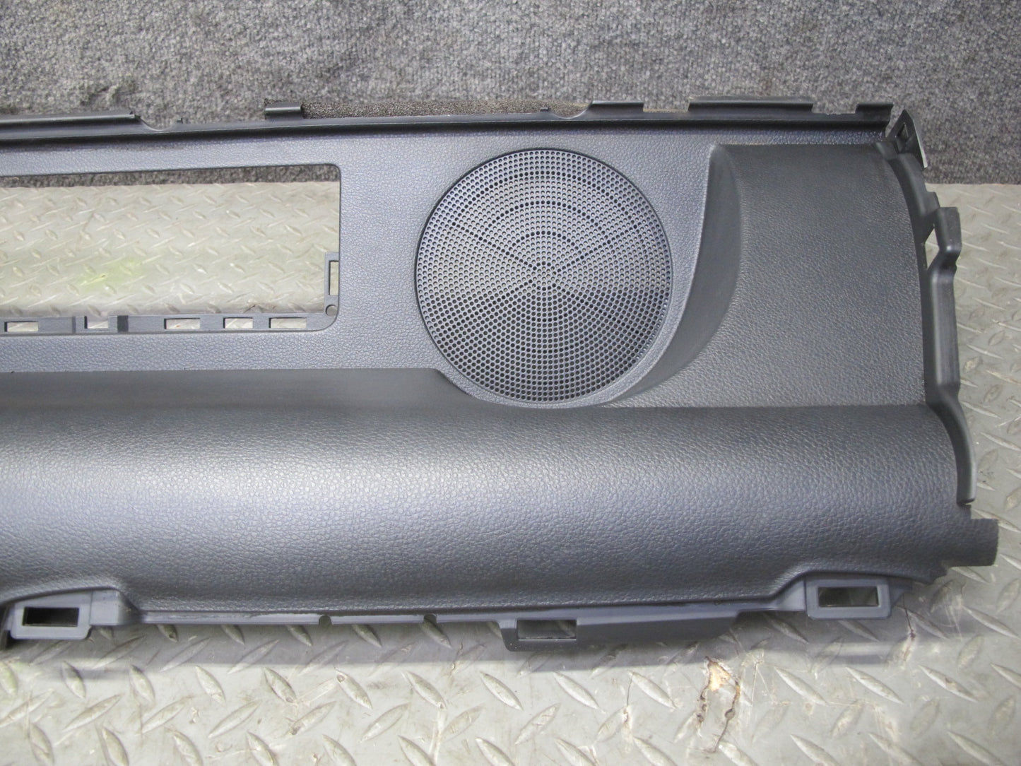 04-09 Nissan Z33 350Z Convert Rear Shelf Speaker Trim Cover Panel Black OEM