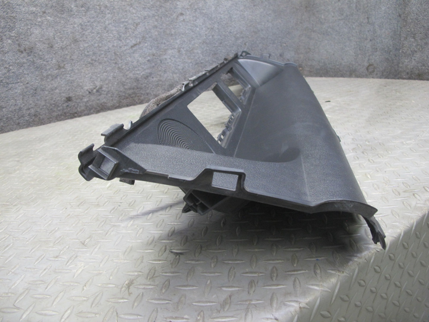 04-09 Nissan Z33 350Z Convert Rear Shelf Speaker Trim Cover Panel Black OEM