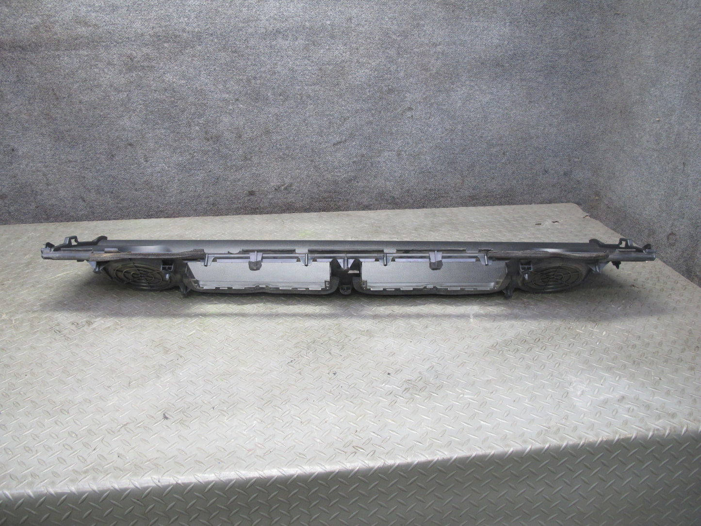 04-09 Nissan Z33 350Z Convert Rear Shelf Speaker Trim Cover Panel Black OEM
