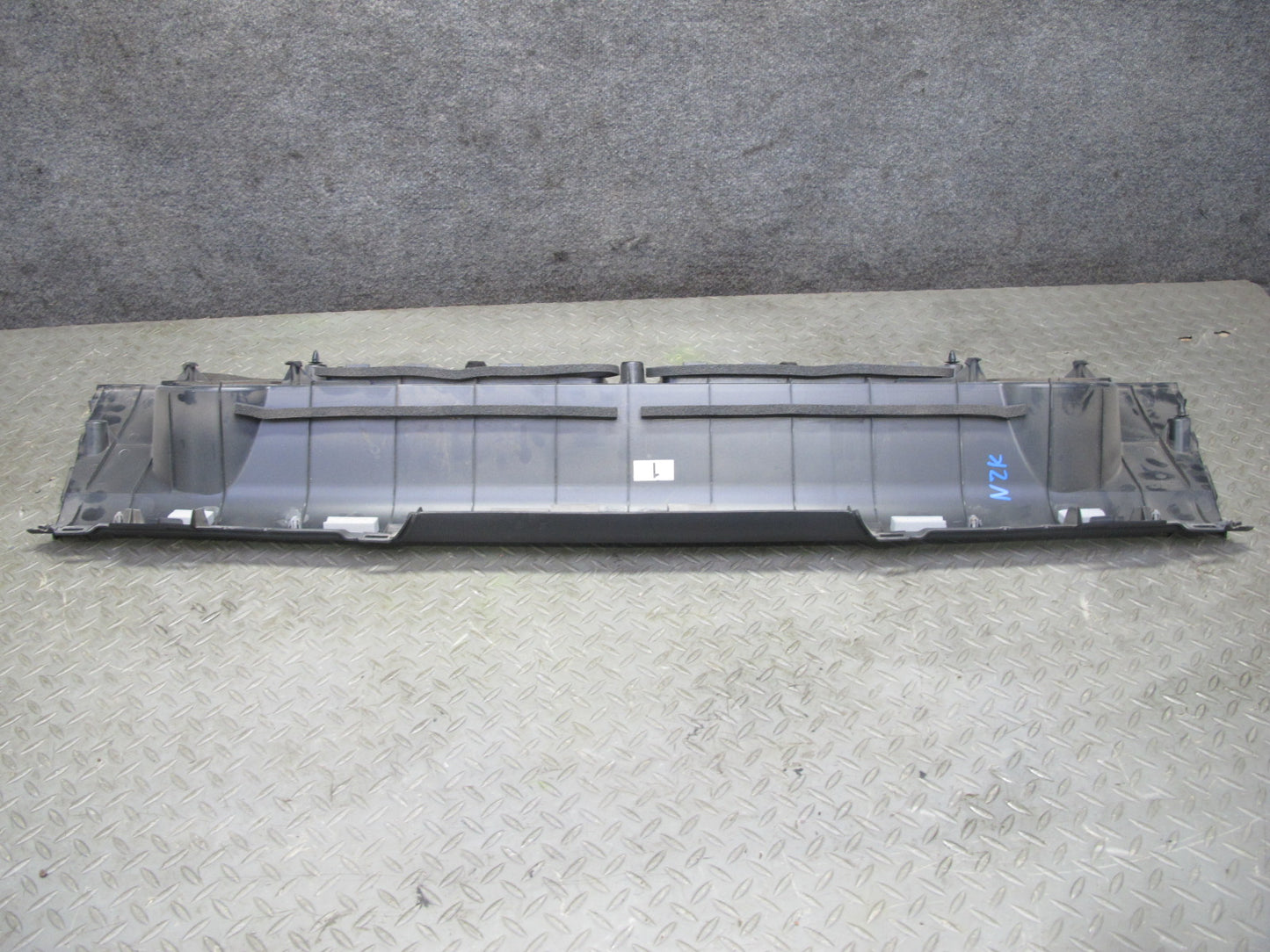 04-09 Nissan Z33 350Z Convert Rear Shelf Speaker Trim Cover Panel Black OEM