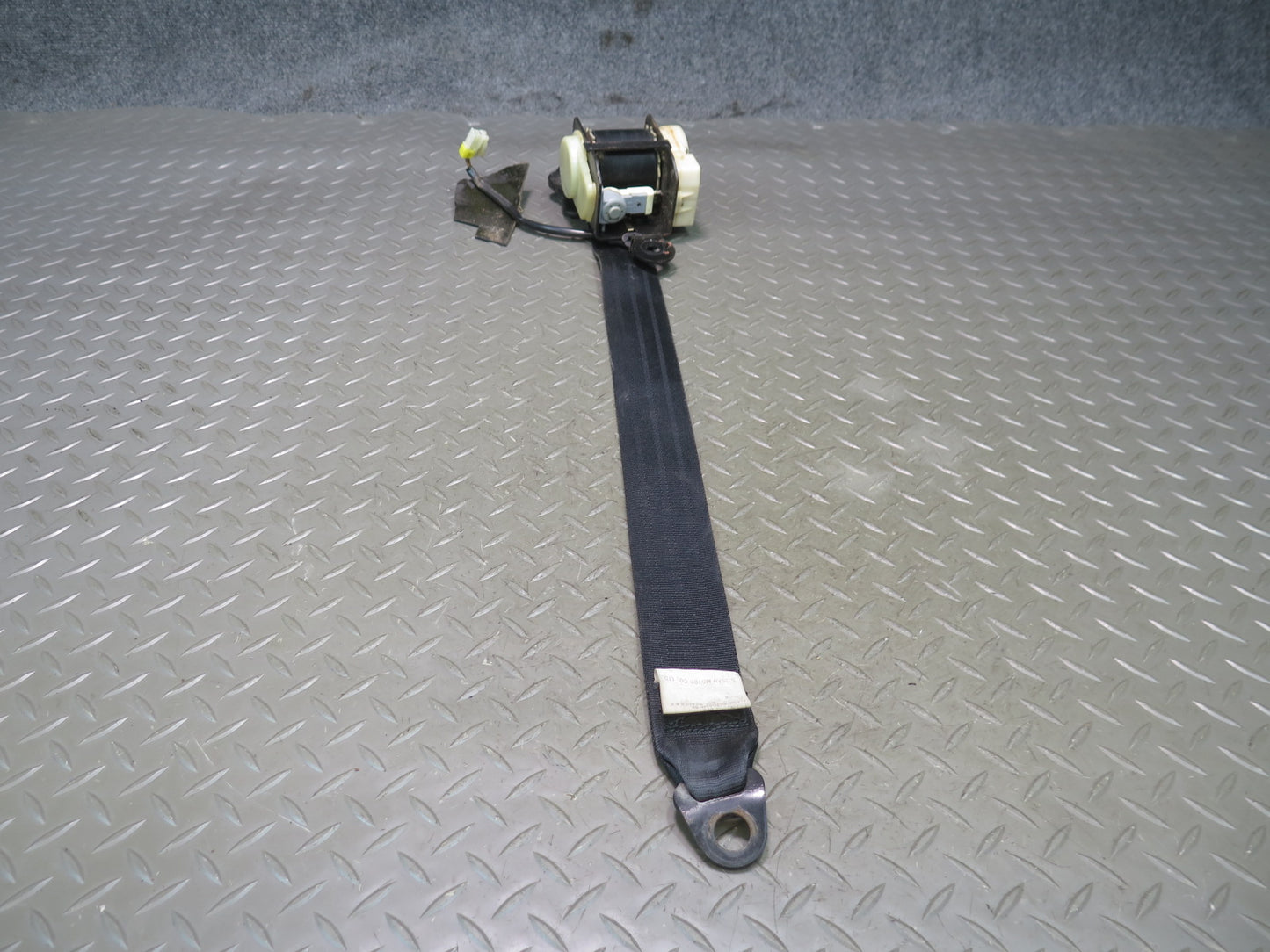 84-86 NISSAN 300ZX Z31 2-SEAT FRONT LEFT & RIGHT SIDE SEATBELT RETRACTOR SET OEM