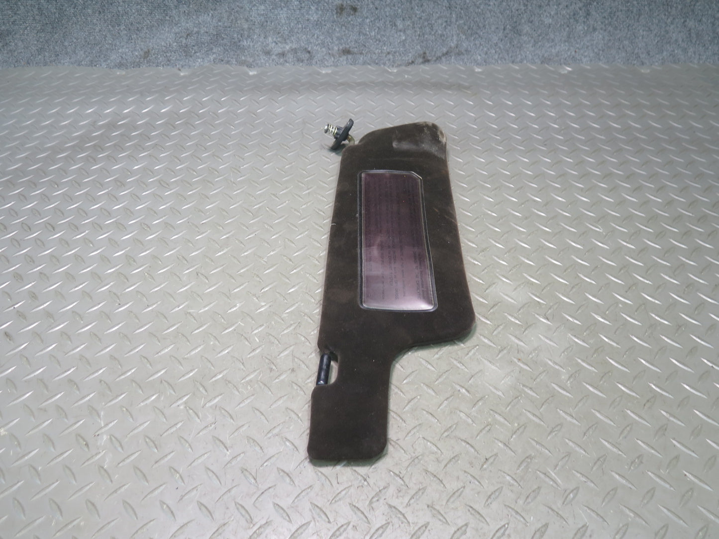 84-89 Nissan Z31 300ZX Set of 2 Front Left & Right Sun Visor Shade OEM