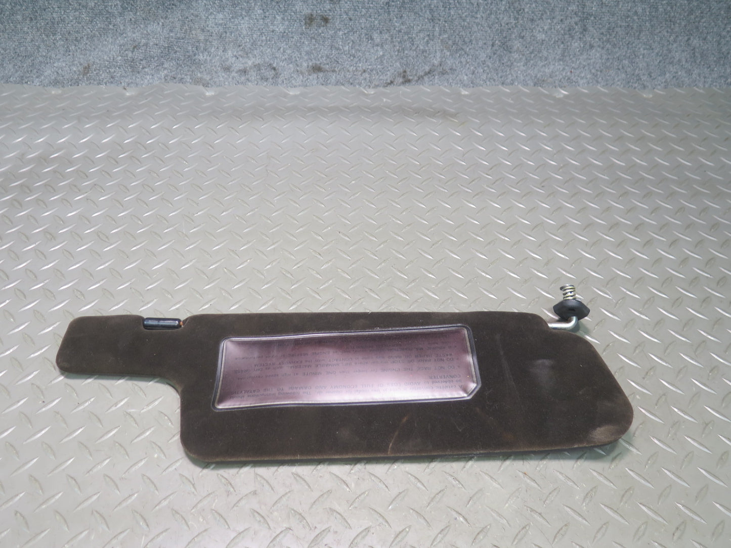 84-89 Nissan Z31 300ZX Set of 2 Front Left & Right Sun Visor Shade OEM