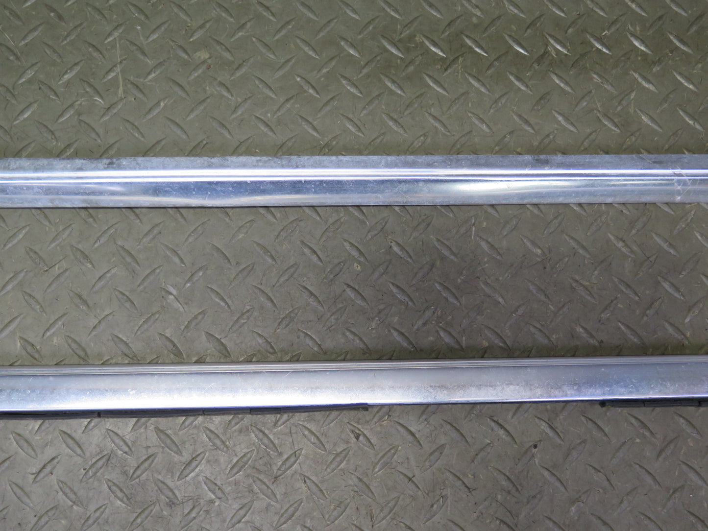 75-76 Mercedes W115 Set of 6 Front & Rear Left Exterior Door Molding OEM