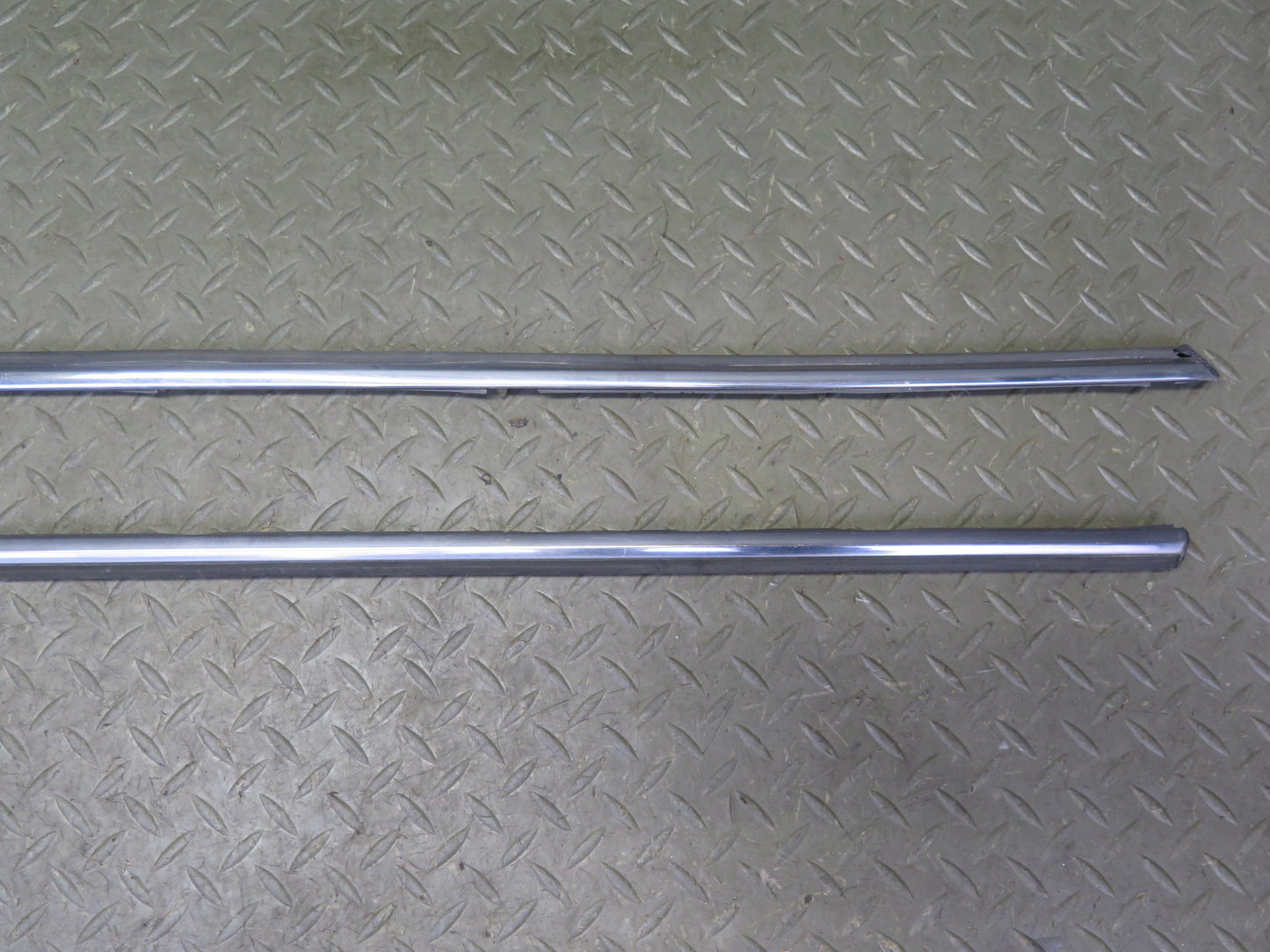 75-76 Mercedes W115 Set of 6 Front & Rear Left Exterior Door Molding OEM