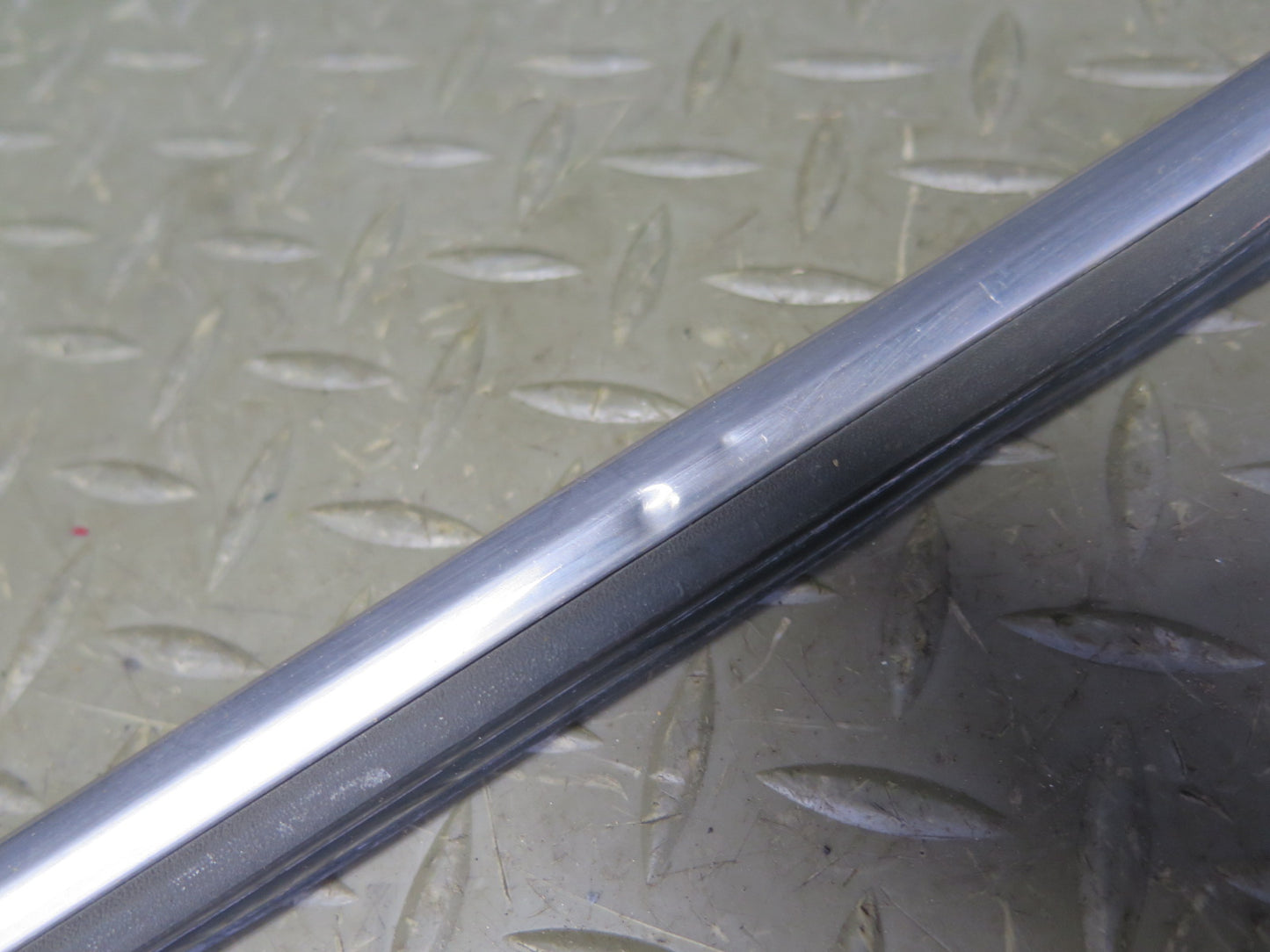 75-76 Mercedes W115 Set of 7 Front & Rear Right Exterior Door Molding OEM
