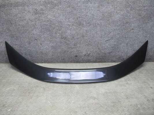 06-08 BMW E85 Z4 Convertible Rear Trunk Lid Spoiler Wing Black Sapphire OEM