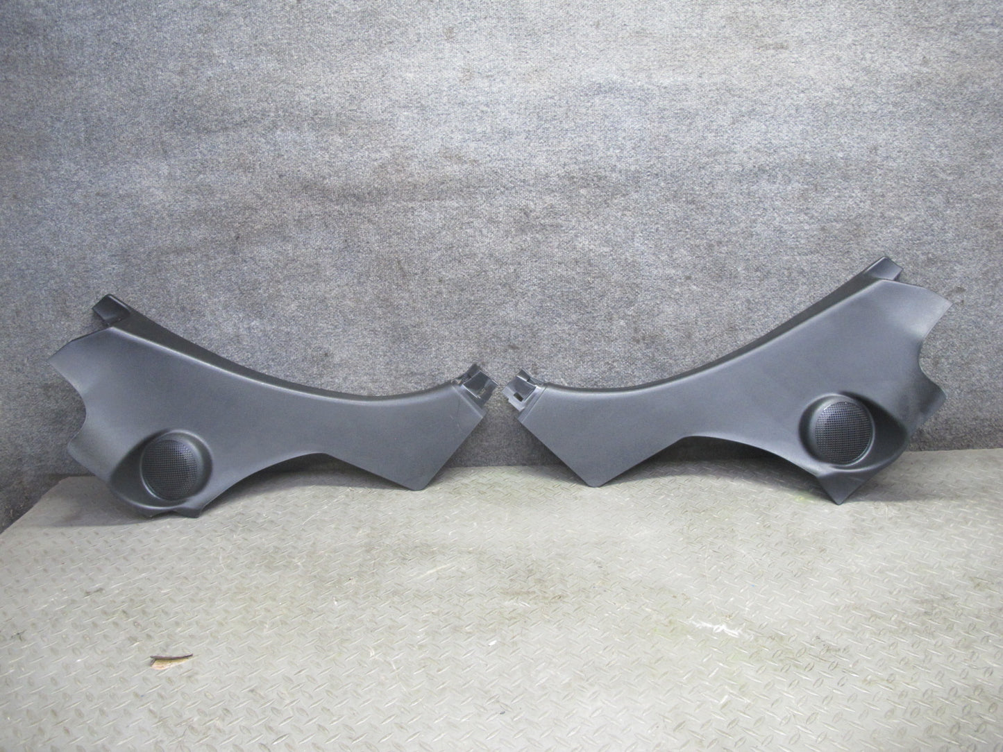 10-17 Nissan 370Z Convertible Rear Right & Left Lower Quarter Trim Cover Set OEM
