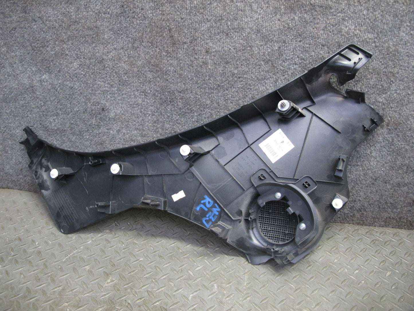 10-17 Nissan 370Z Convertible Rear Right & Left Lower Quarter Trim Cover Set OEM