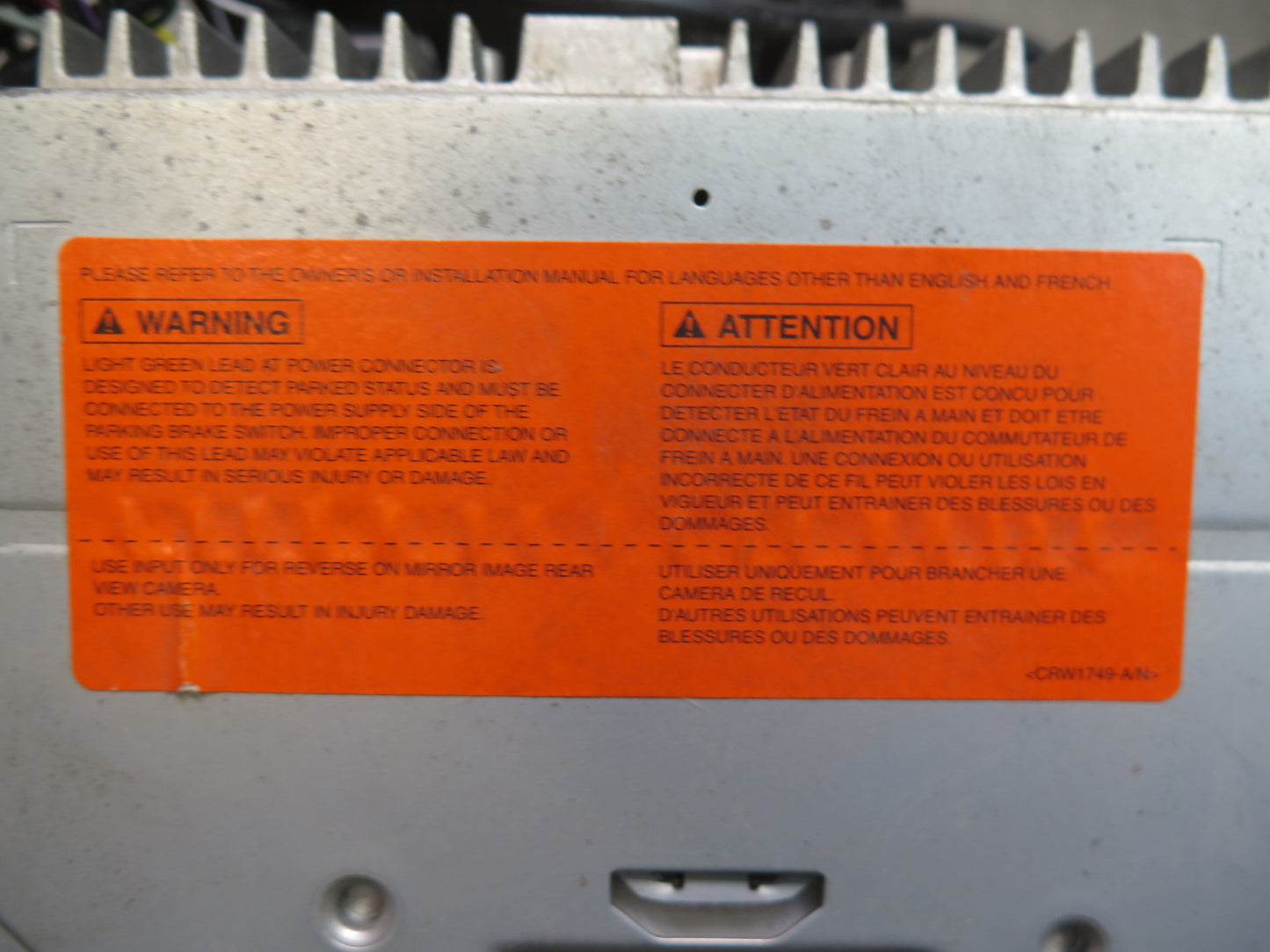 Pioneer AVH-280BT 2-DIN Radio CD Player Receiver