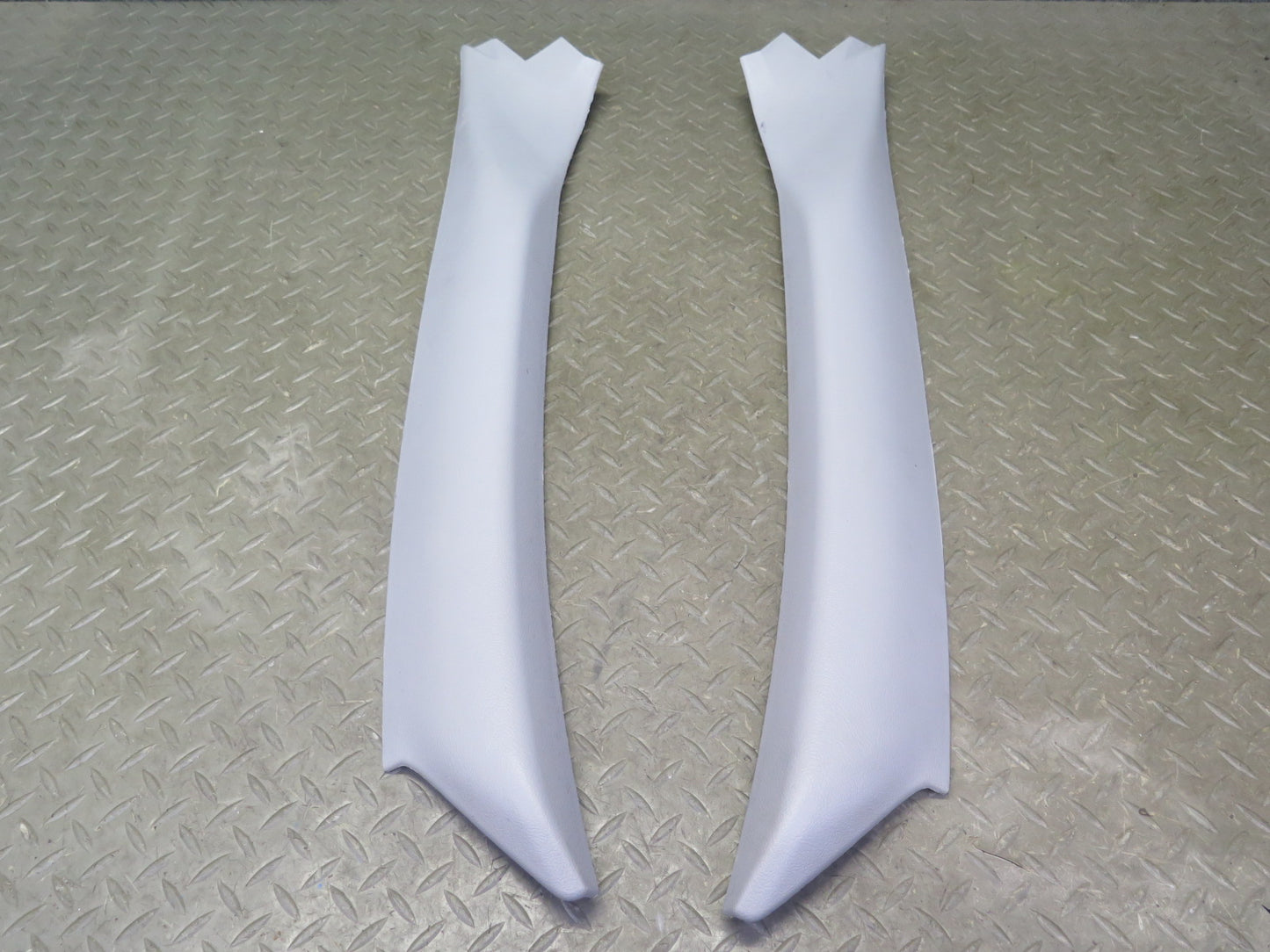 99-01 Isuzu Vehicross Set of 2 Left & Right A Pillar Trim Cover Panel Gray OEM