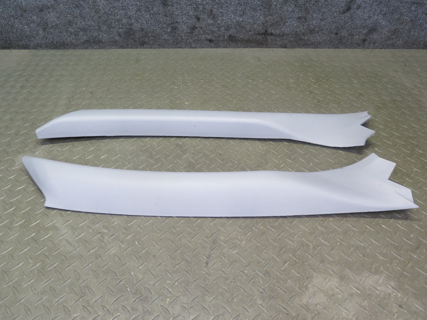99-01 Isuzu Vehicross Set of 2 Left & Right A Pillar Trim Cover Panel Gray OEM