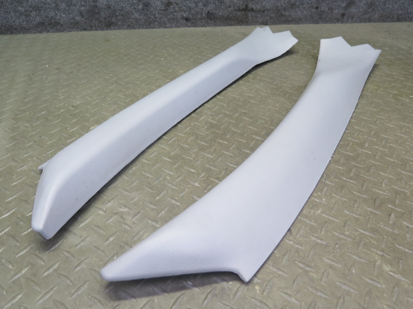 99-01 Isuzu Vehicross Set of 2 Left & Right A Pillar Trim Cover Panel Gray OEM