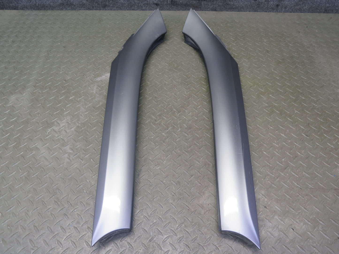 10-19 Nissan 370Z Z34 Convertible Set of 2 Front Exterior A Pillar Molding OEM