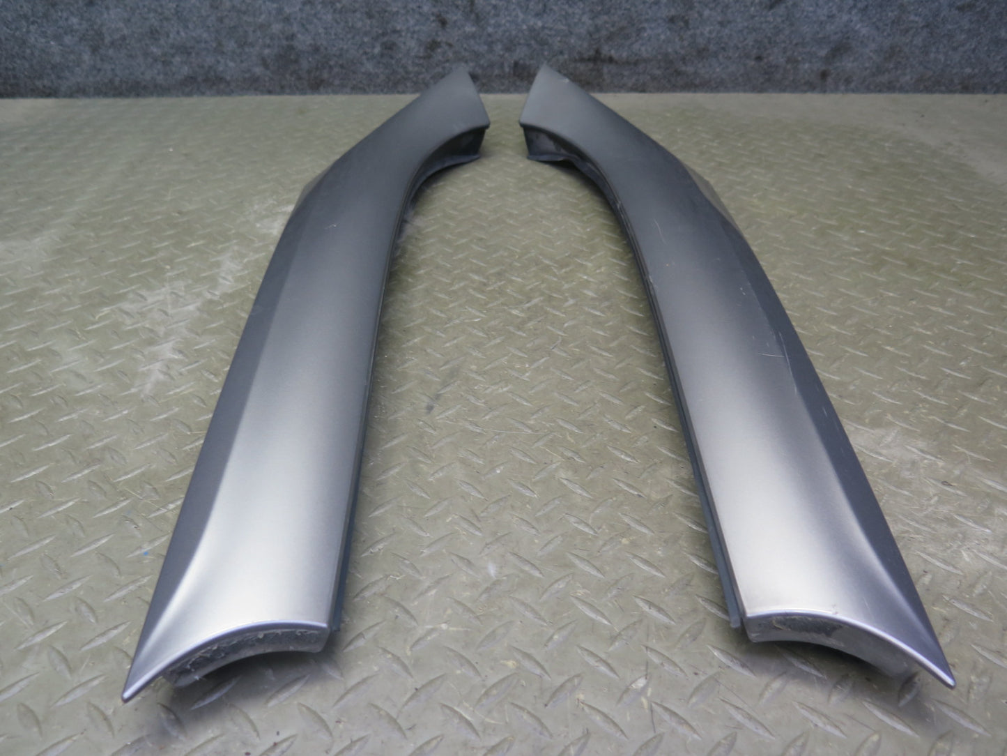 10-19 Nissan 370Z Z34 Convertible Set of 2 Front Exterior A Pillar Molding OEM