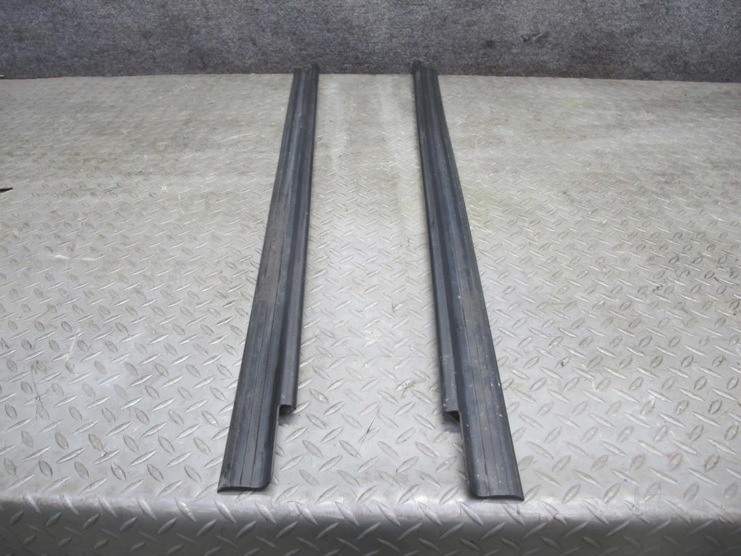 85-89 VW Scirocco MK2 Set of 2 Left & Right Door Inner Scuff Sill Plate Trim OEM