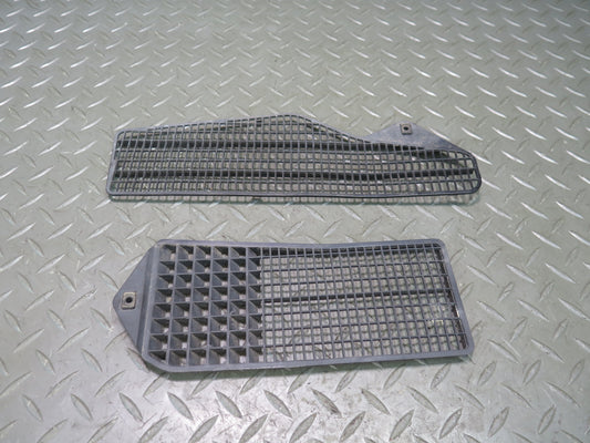 84-89 Nissan Z31 300ZX Set of 2 Front Windshield Vent Cowl Grille Cover OEM
