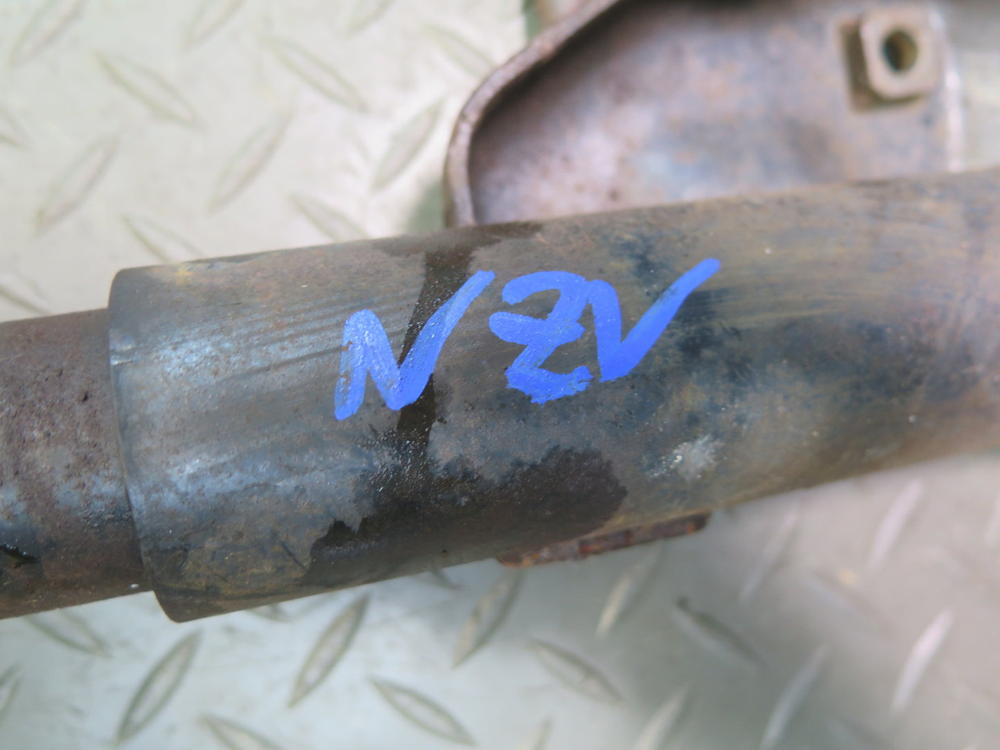 84-86 Nissan Z31 300ZX 2+0 Front Left & Right Bumper Reinforcement Shock Set OEM