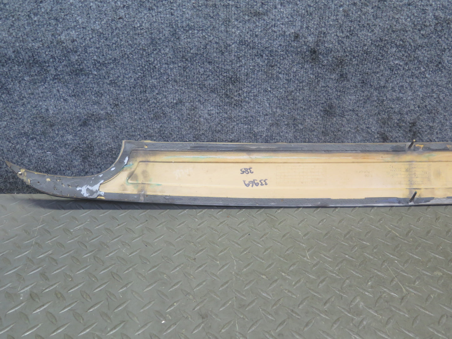 03-06 Mercedes R230 Sl-class AMG Rear Bumper Diffuser 230885074 OEM