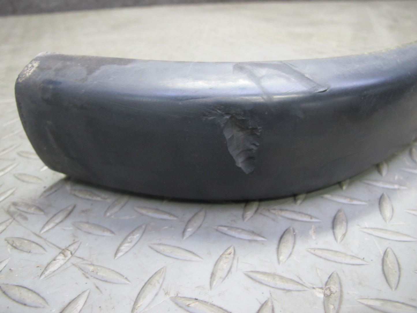 77-85 Mercedes W123 Sedan Rear Bumper Impact Strip Rubber Trim Cover Pad OEM