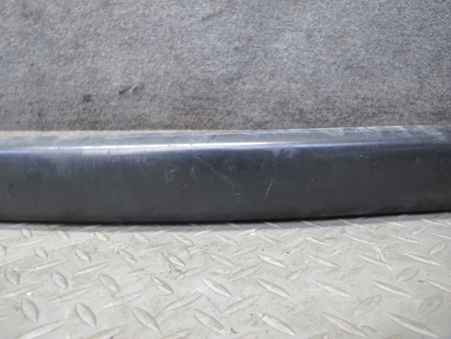 77-85 Mercedes W123 Sedan Rear Bumper Impact Strip Rubber Trim Cover Pad OEM