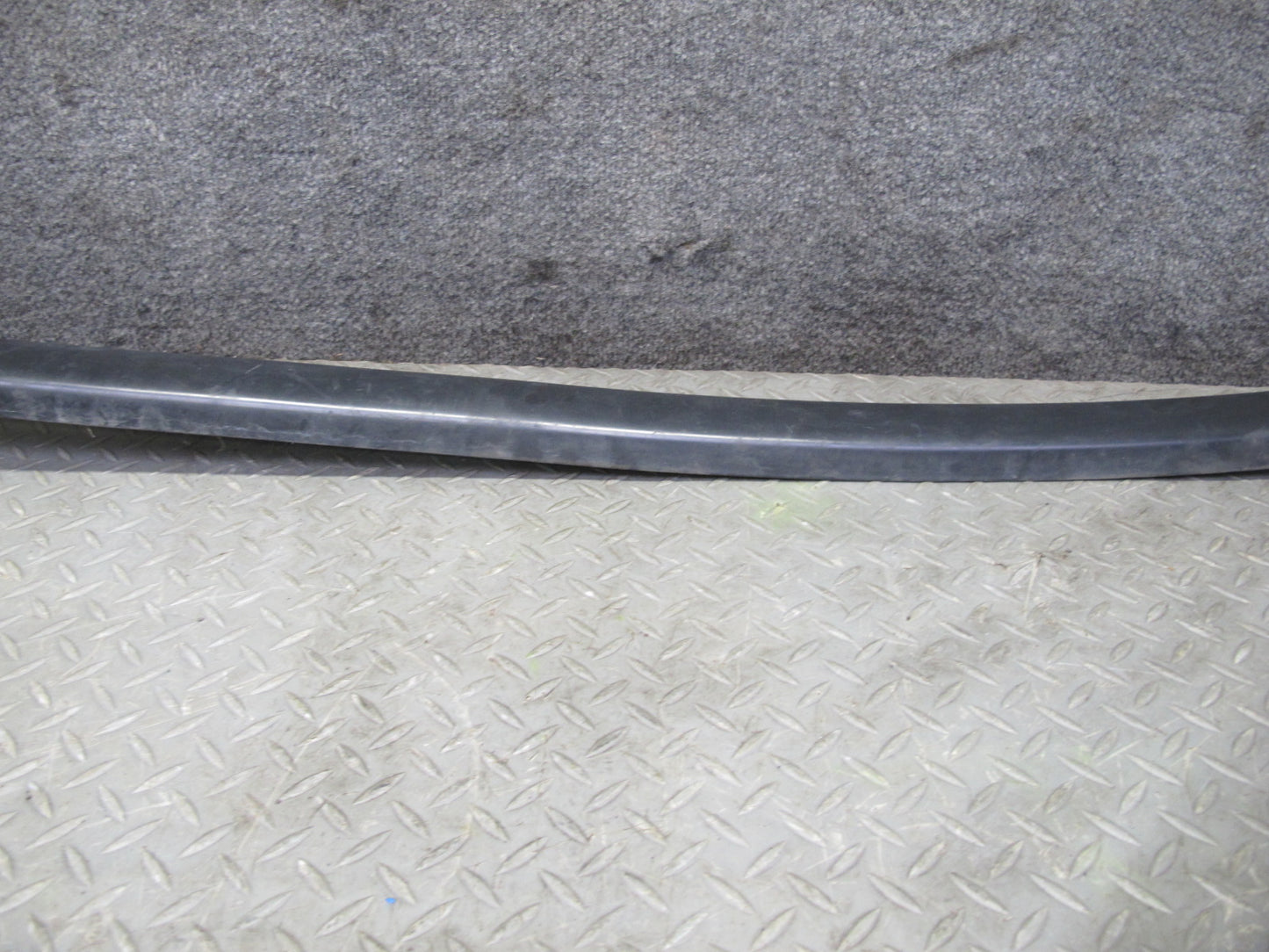 77-85 Mercedes W123 Sedan Rear Bumper Impact Strip Rubber Trim Cover Pad OEM