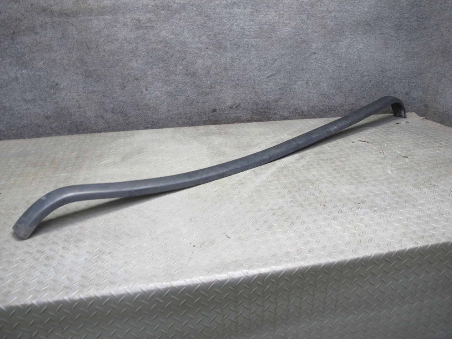 77-85 Mercedes W123 Sedan Rear Bumper Impact Strip Rubber Trim Cover Pad OEM
