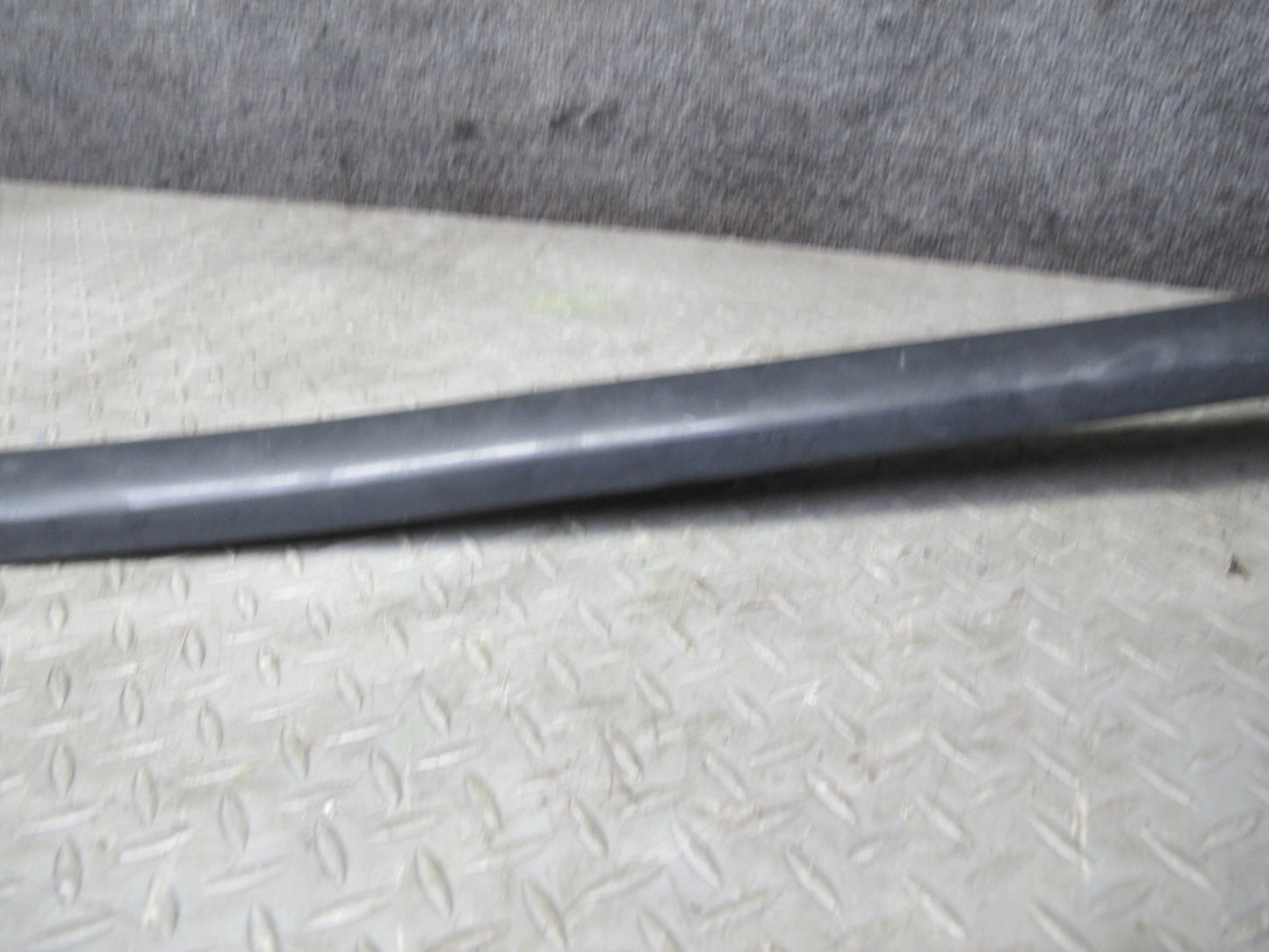 77-85 Mercedes W123 Sedan Rear Bumper Impact Strip Rubber Trim Cover Pad OEM