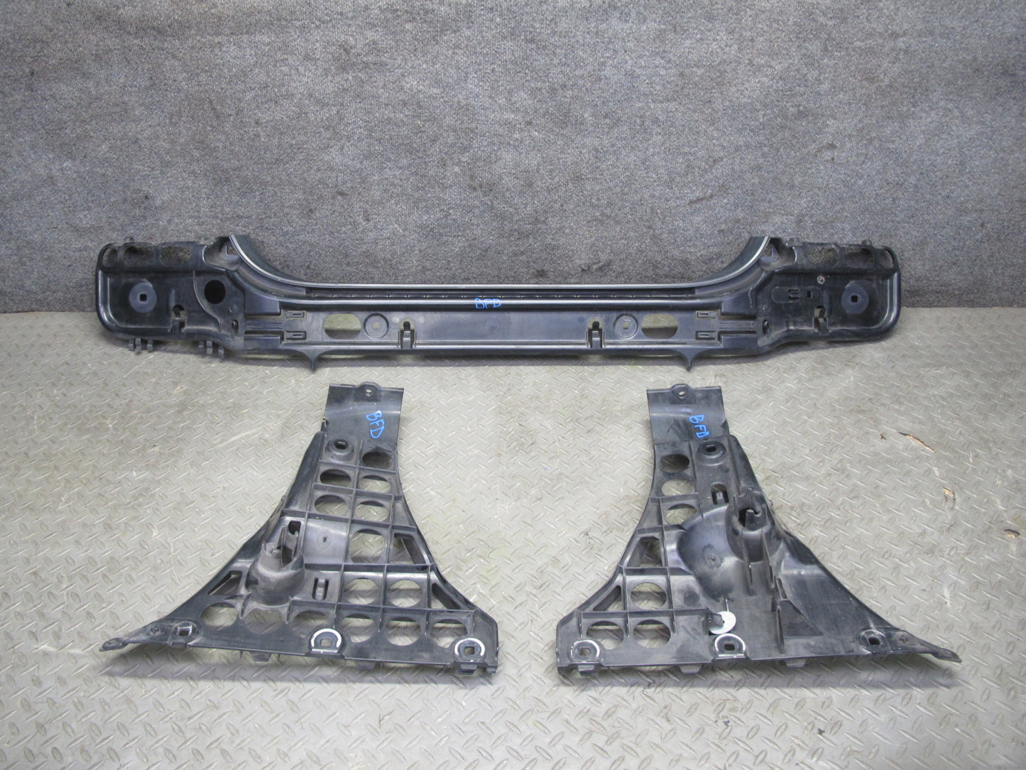 2006-2010 BMW E60 M5 Sedan Rear Bumper Mount Bracket Support Set of 3