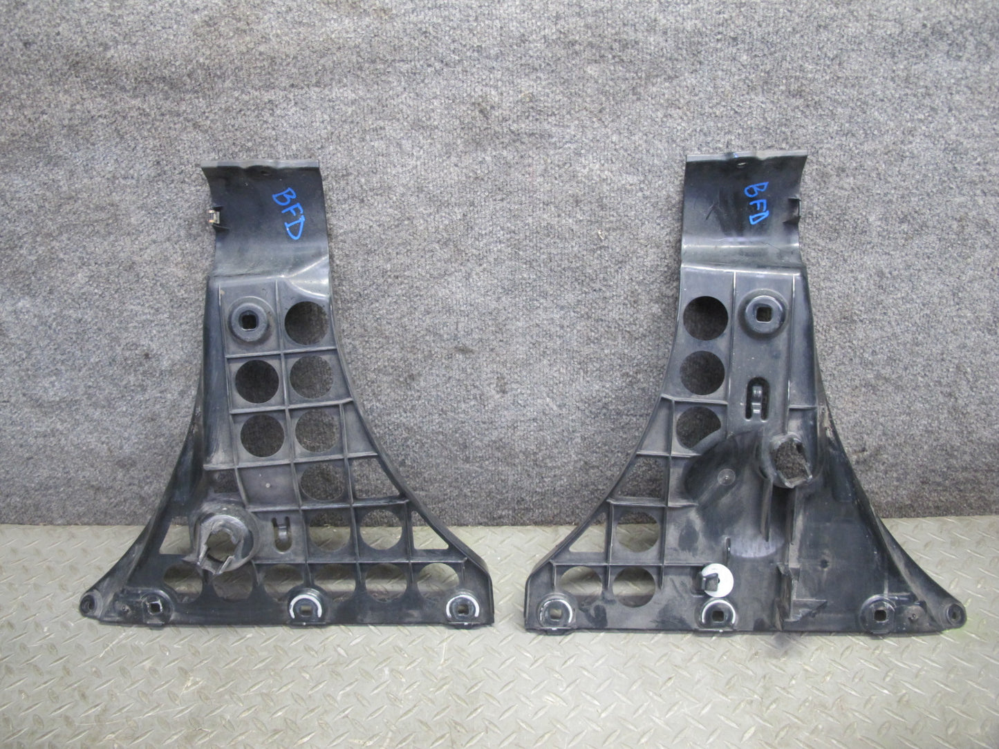 2006-2010 BMW E60 M5 Sedan Rear Bumper Mount Bracket Support Set of 3