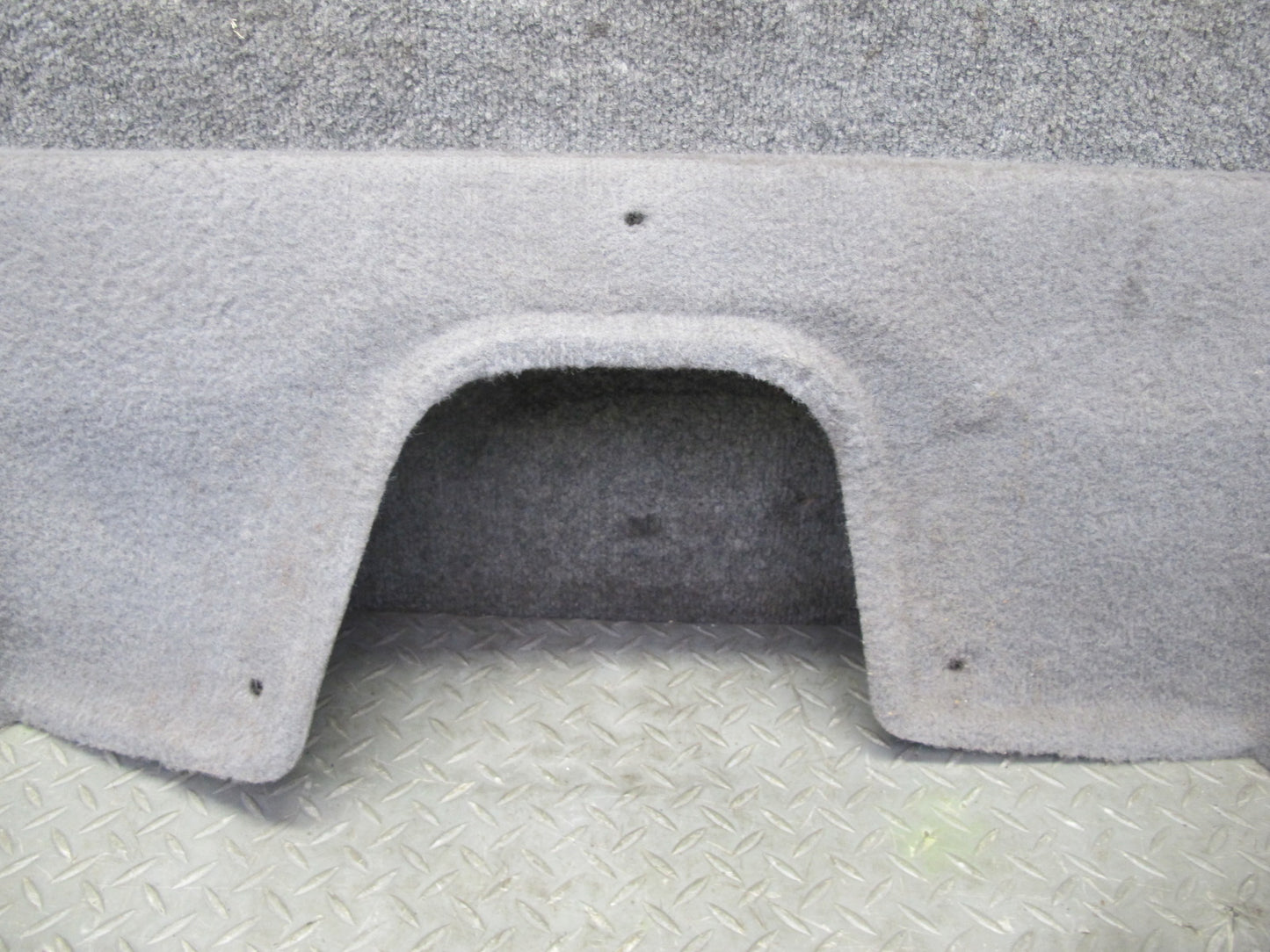 1988 Mazda RX7 FC3S Convertible Rear Under Seat Lower Trim Cover Panel Gray OEM