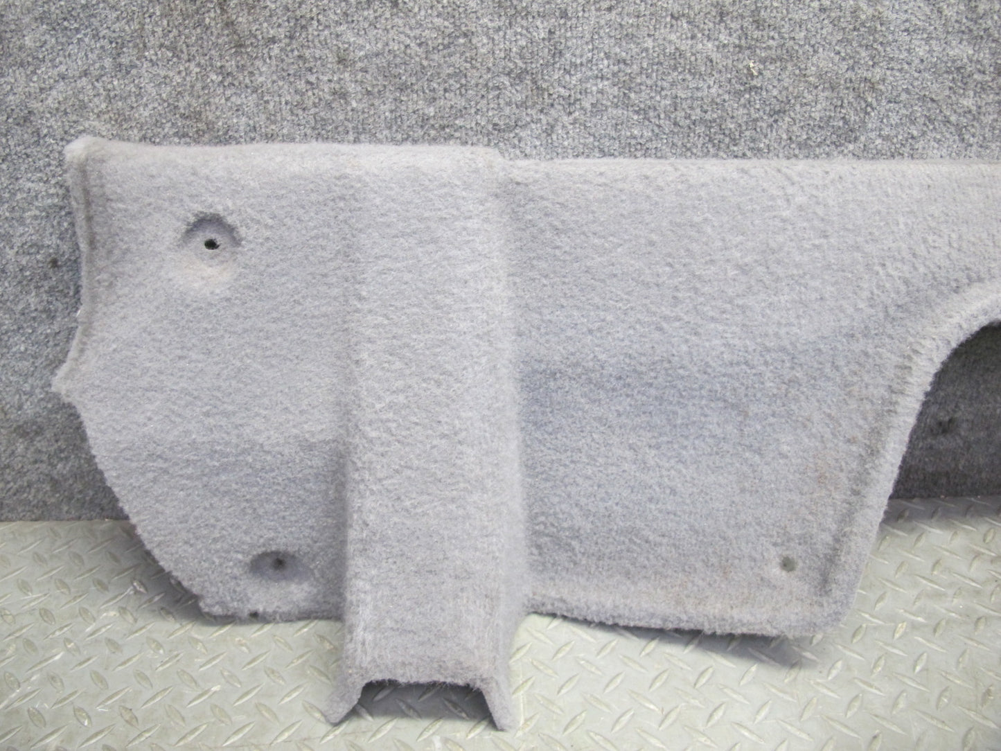 1988 Mazda RX7 FC3S Convertible Rear Under Seat Lower Trim Cover Panel Gray OEM
