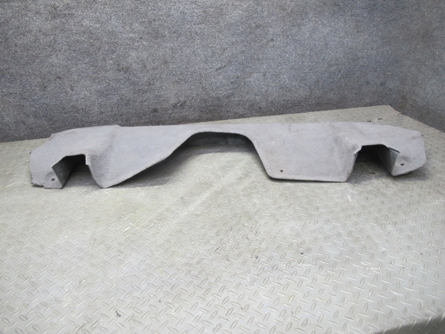 1988 Mazda RX7 FC3S Convertible Rear Under Seat Lower Trim Cover Panel Gray OEM