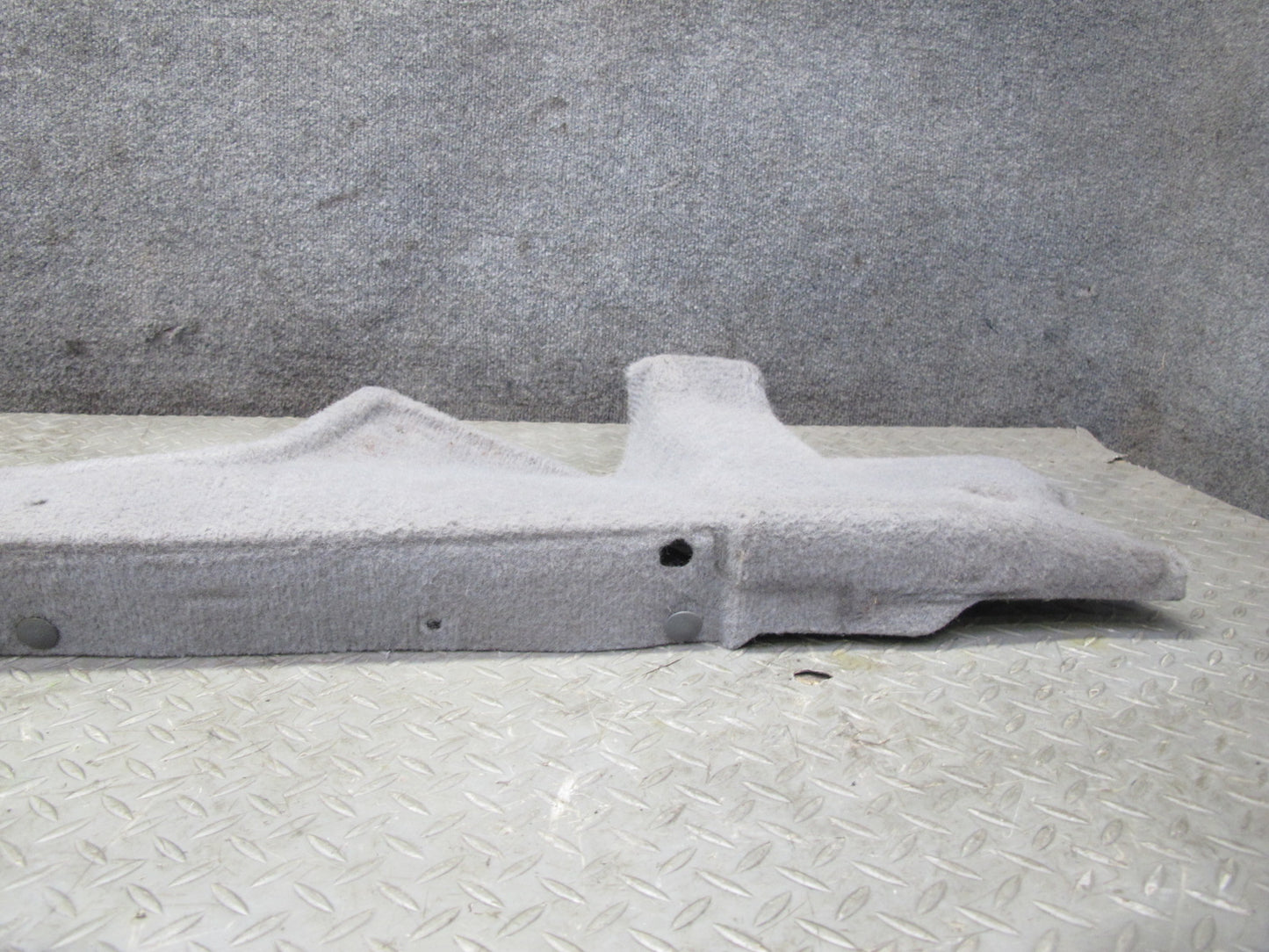 1988 Mazda RX7 FC3S Convertible Rear Under Seat Lower Trim Cover Panel Gray OEM