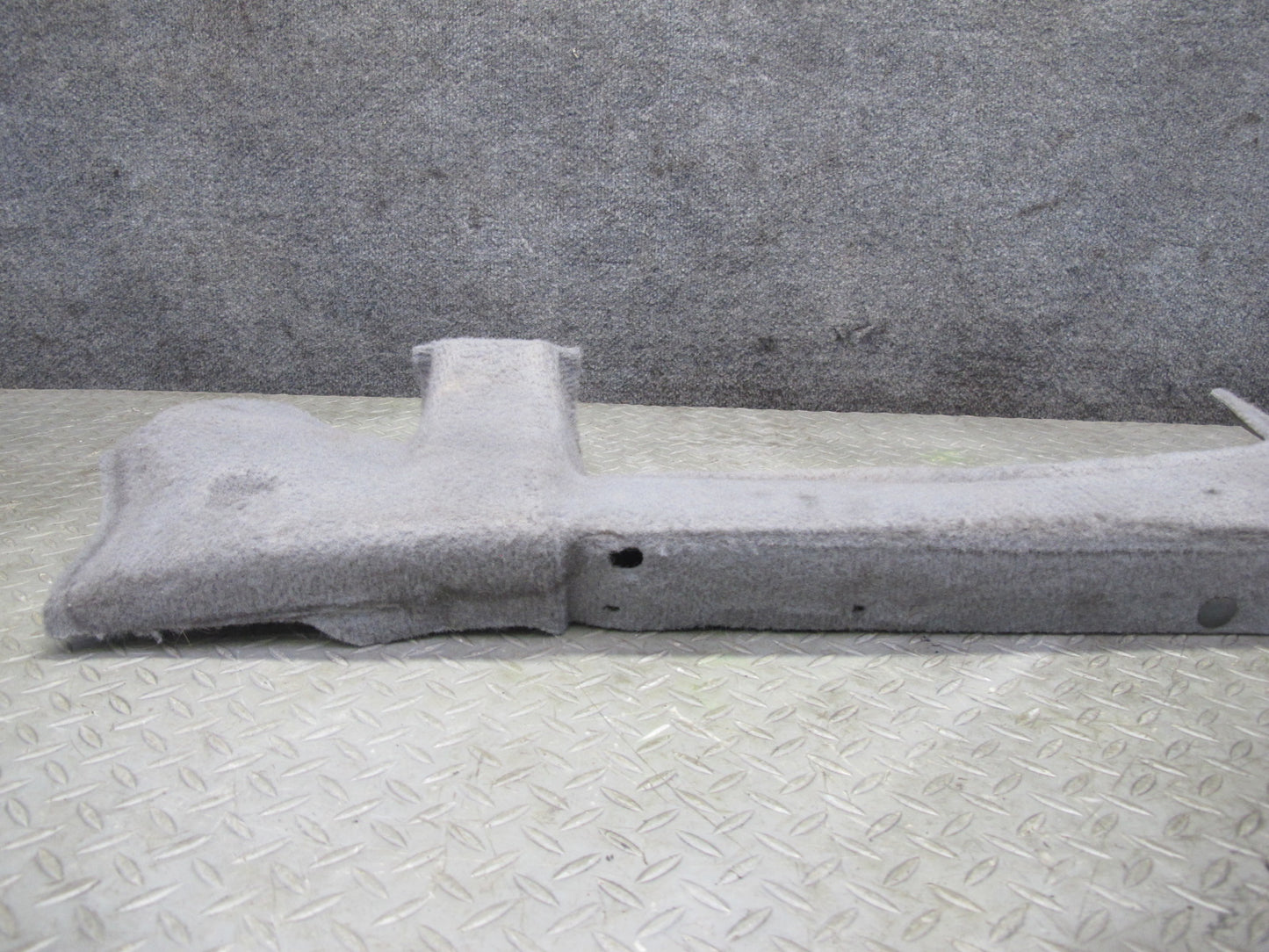1988 Mazda RX7 FC3S Convertible Rear Under Seat Lower Trim Cover Panel Gray OEM